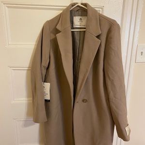 NWT Stedman Coat in Dovetail Taupe